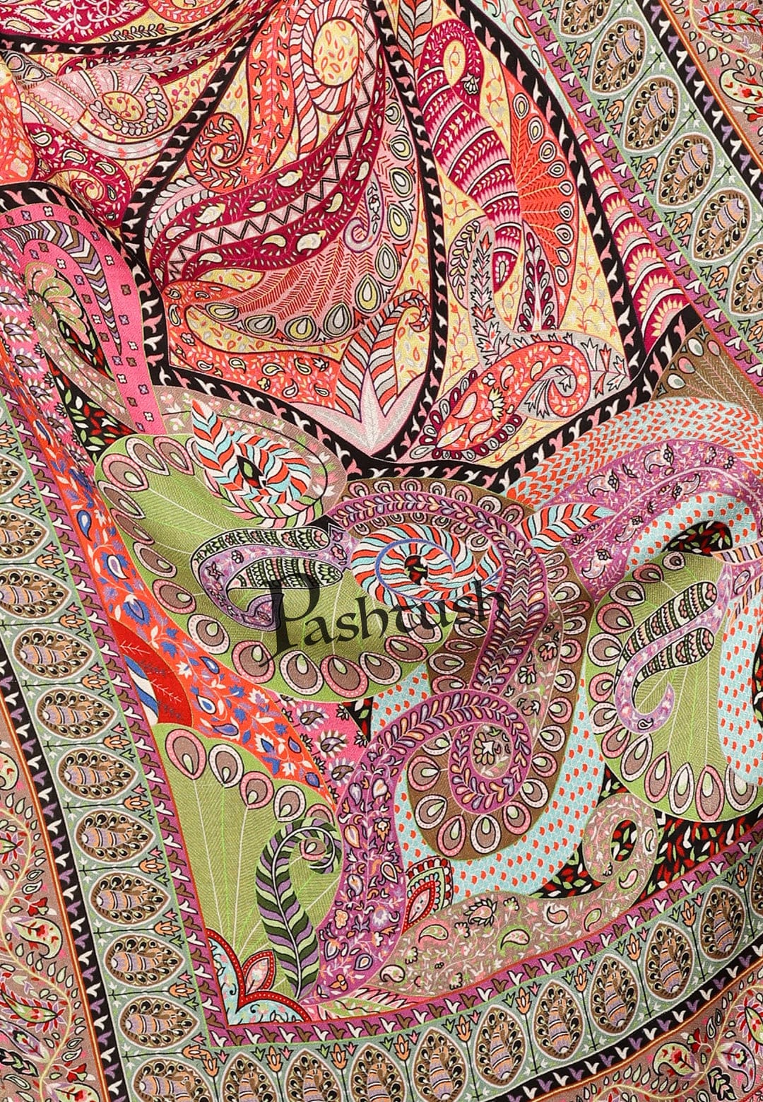Pashtush His and Her Gift Set of Bamboo Stoles, Multicoloured, Packaged in Keepsake Wooden Chester Gift Box - Image 6