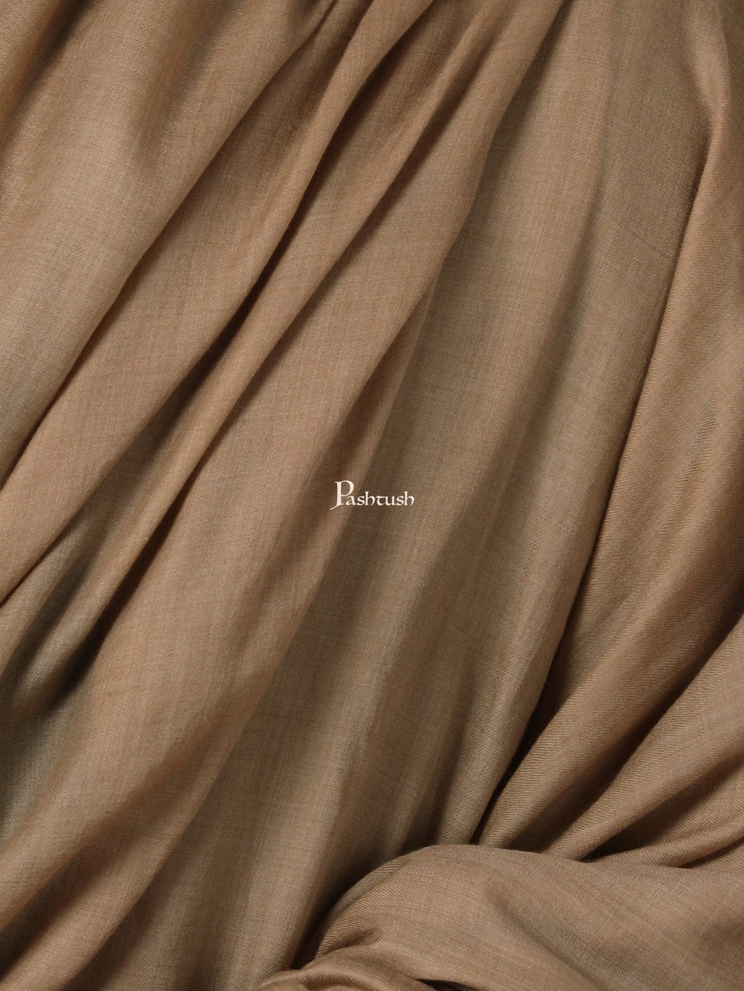 Pashtush His And Her Set Of 100% Pure Wool Shawls, Premium Gift Box Packaging, Taupe and Green - Image 5
