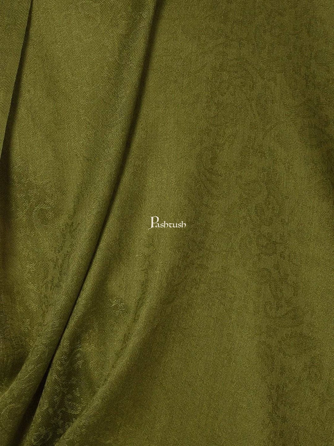 Pashtush His And Her Set Of Fine Wool Stoles, Premium Gift Box Packaging, Emerald Green - Image 5
