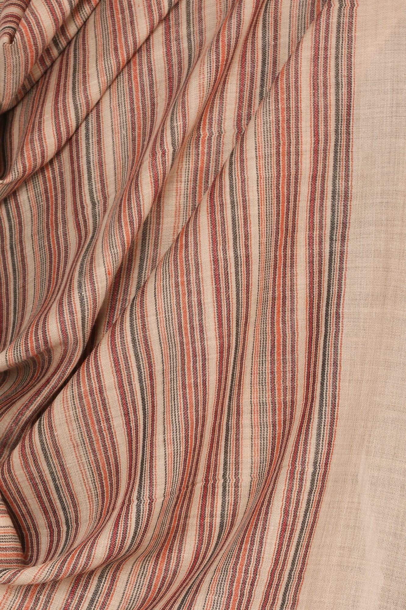 Pashtush Mens Fine Soft Striped Stole - Image 2