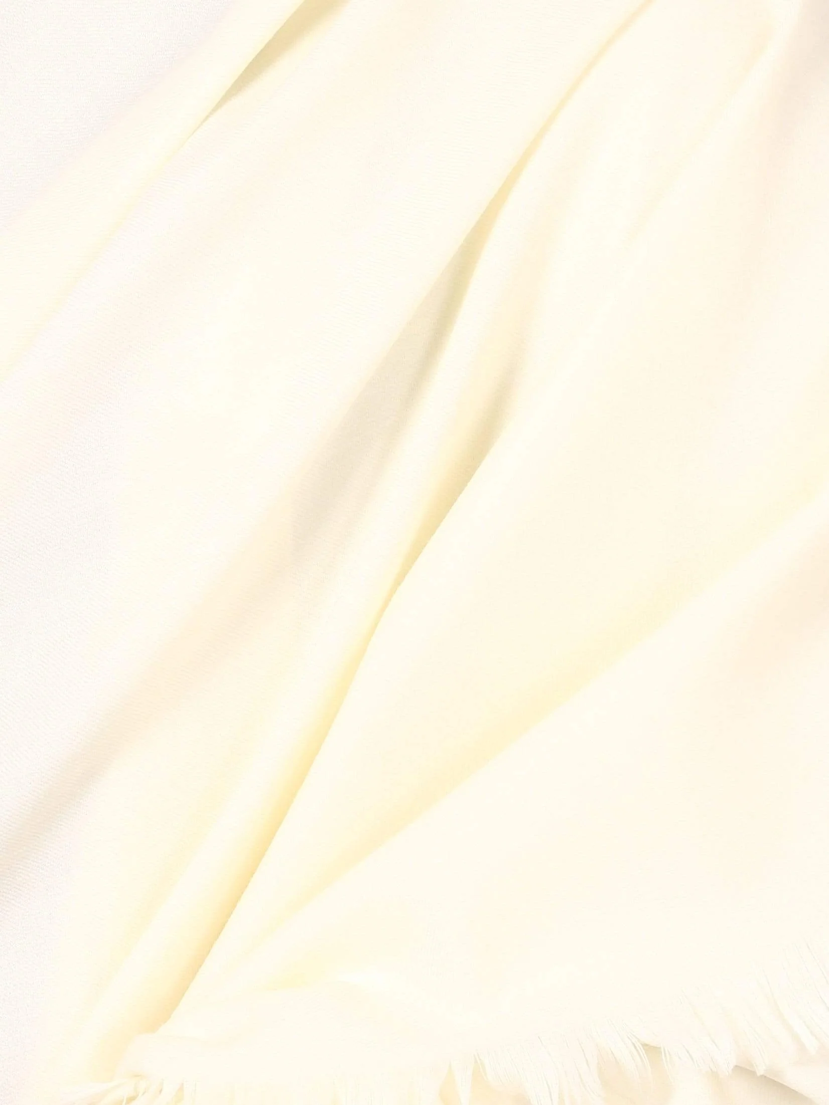 PASHTUSH MENS THICK WOOLLEN LOHI, MENS SHAWL WITH 50% WOOL,IVORY - Image 2