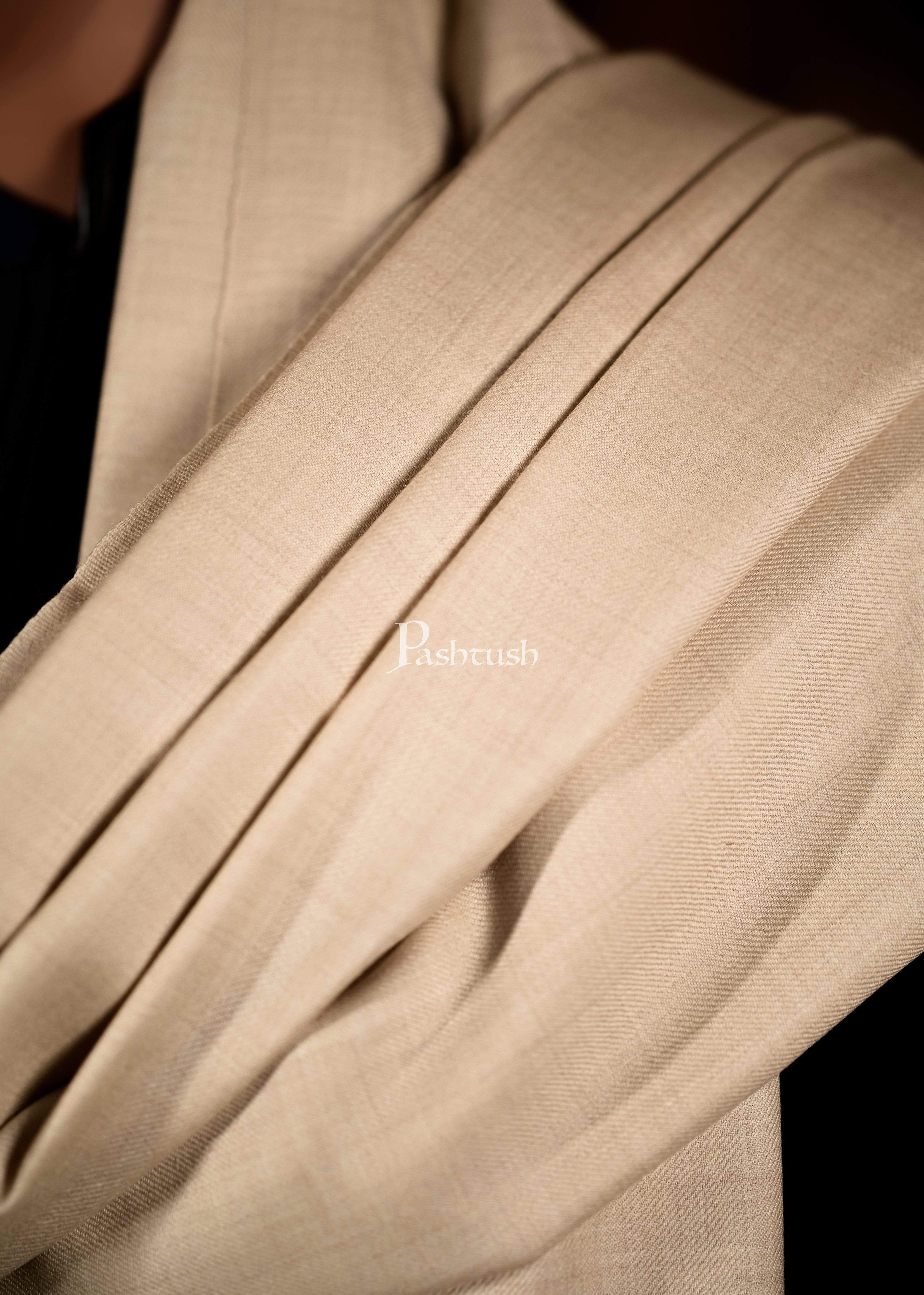 Pashtush Mens Fine Wool Full Size Shawl, Fine Count-Thick Weave. - Image 3