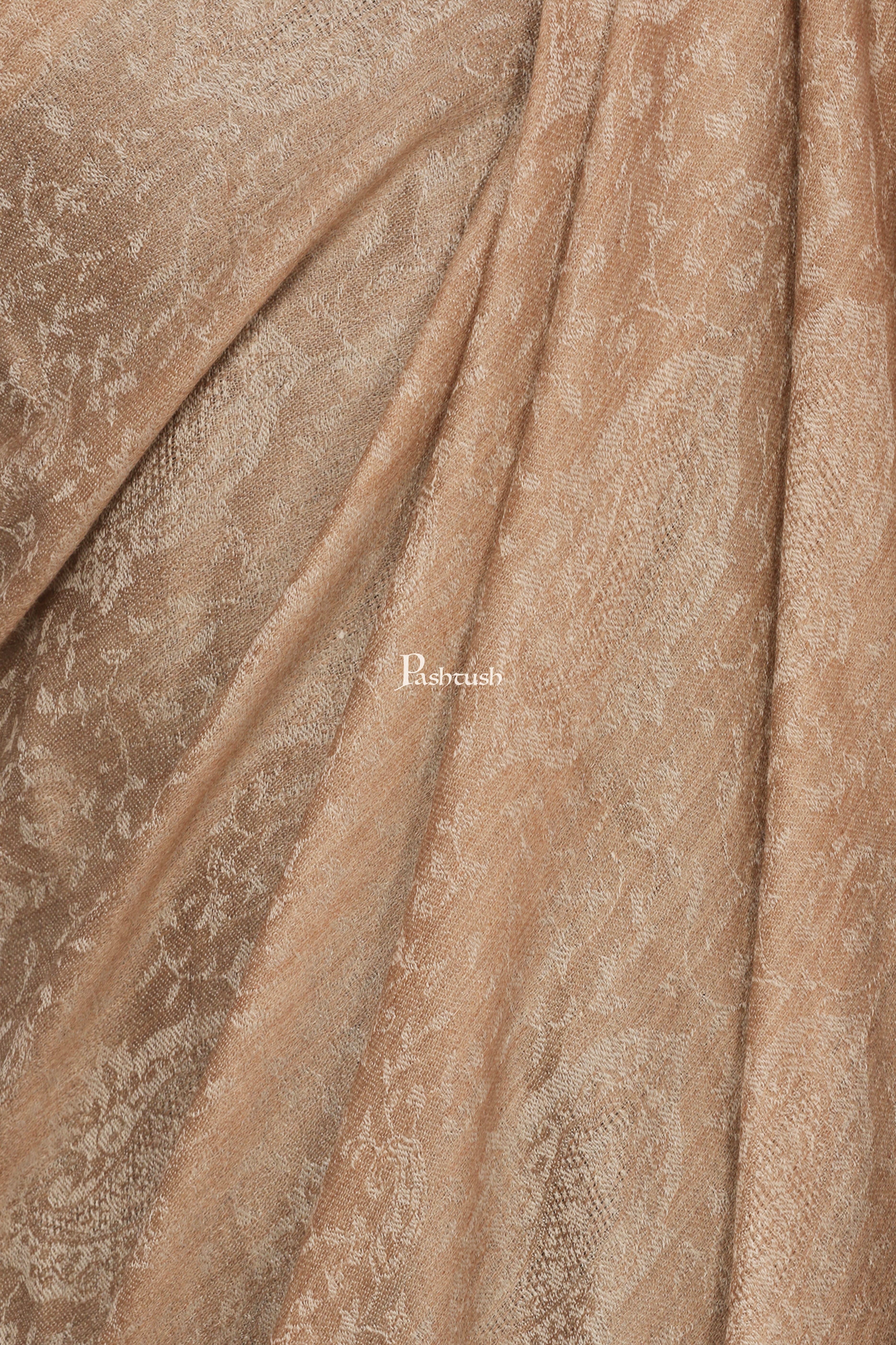 Pashtush Mens Shawl, Fine Wool Jacquard Weave, Soft And Light Weight - Image 2