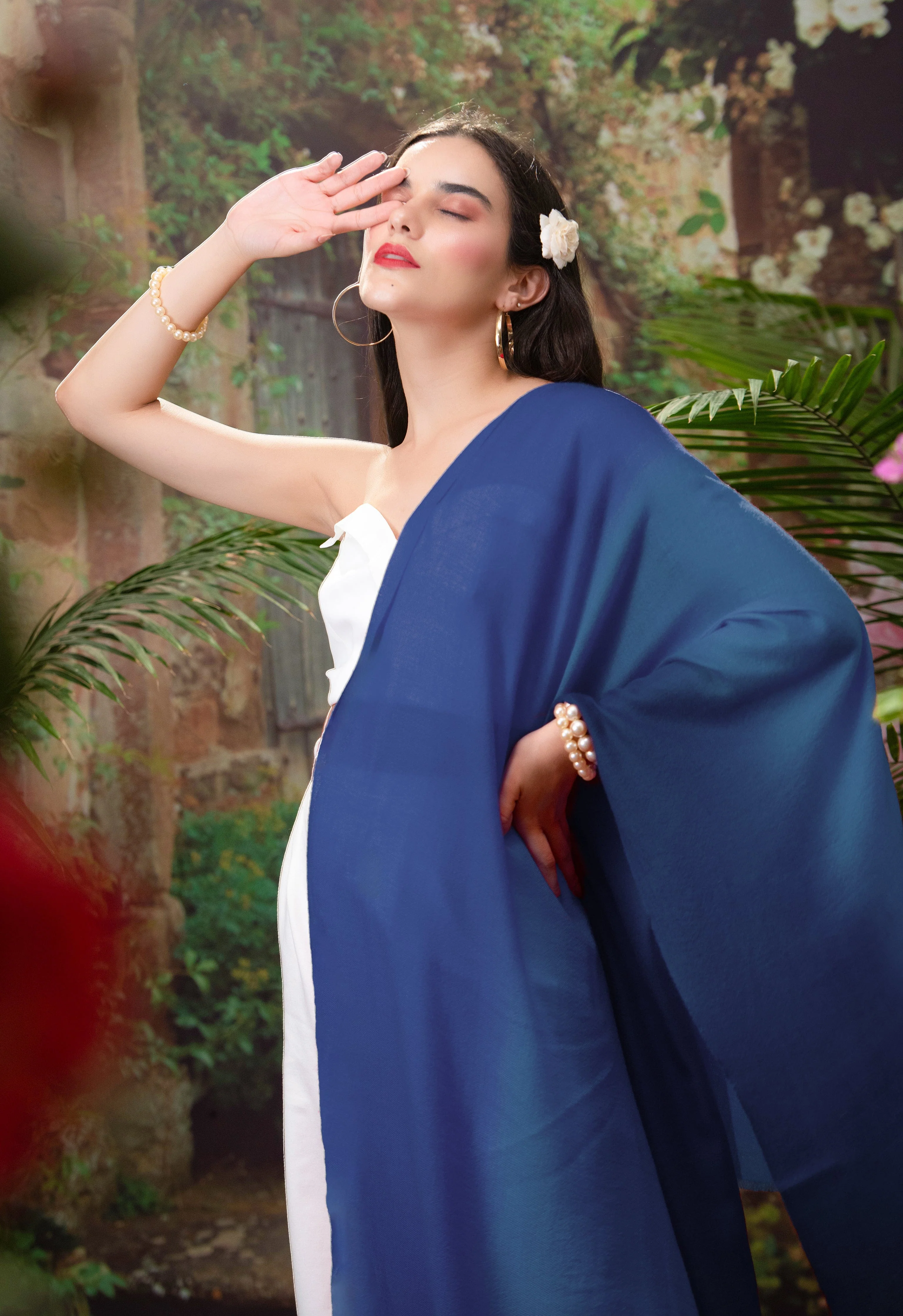 Pashtush Pure Cashmere Ombre Stole, Premium Extra Soft and Warm - Image 3