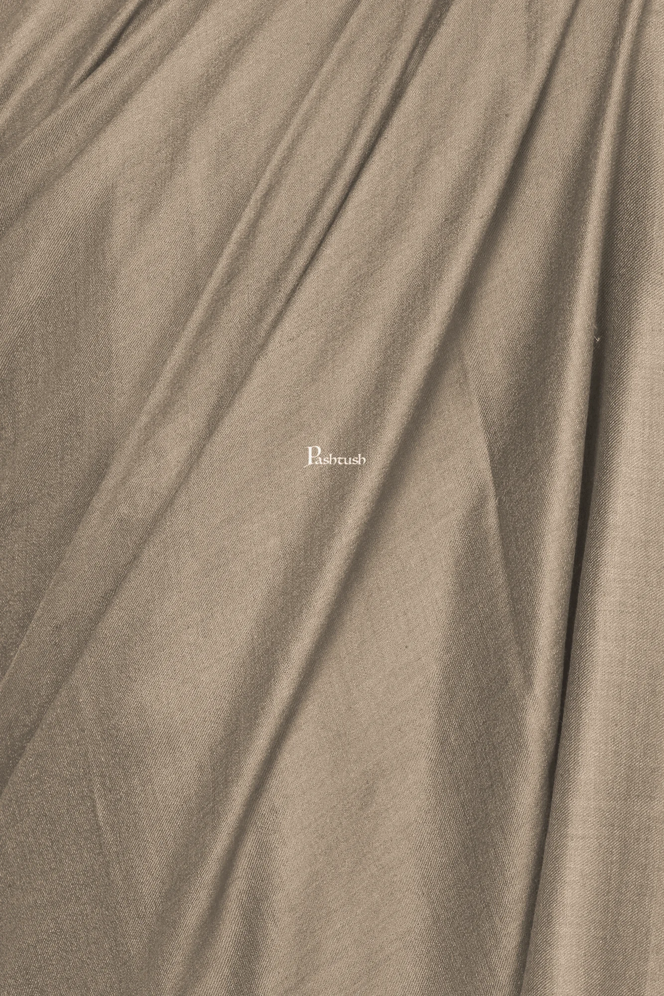 Pashtush Royal And Classy Fine Wool Mens Stole, taupe - Image 2