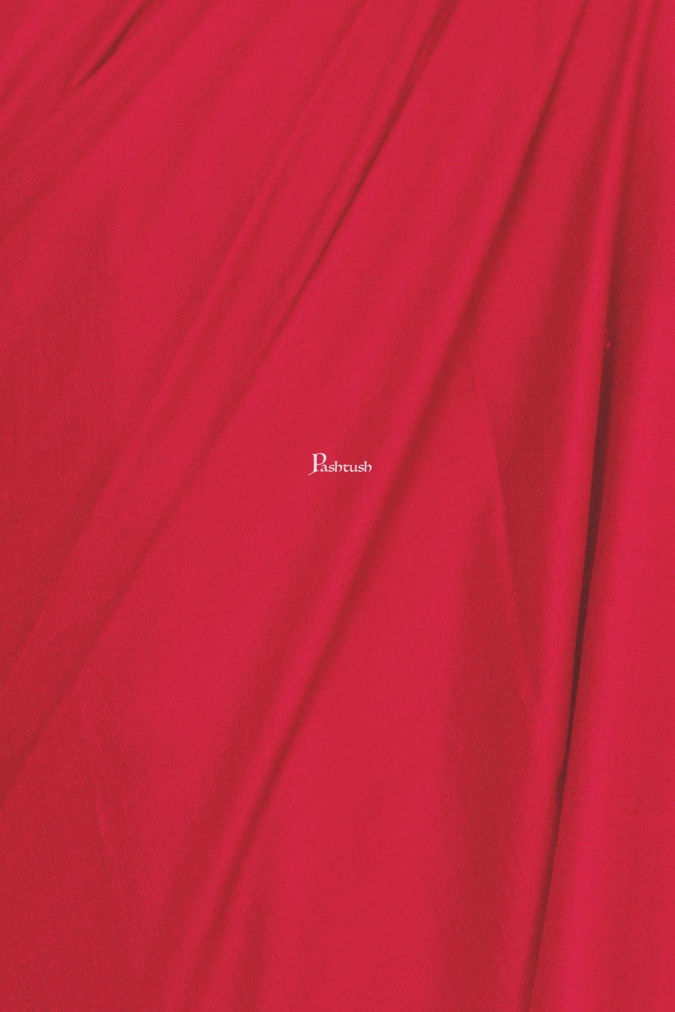 Pashtush Royal And Classy Fine Wool Mens Stole, Red - Image 2