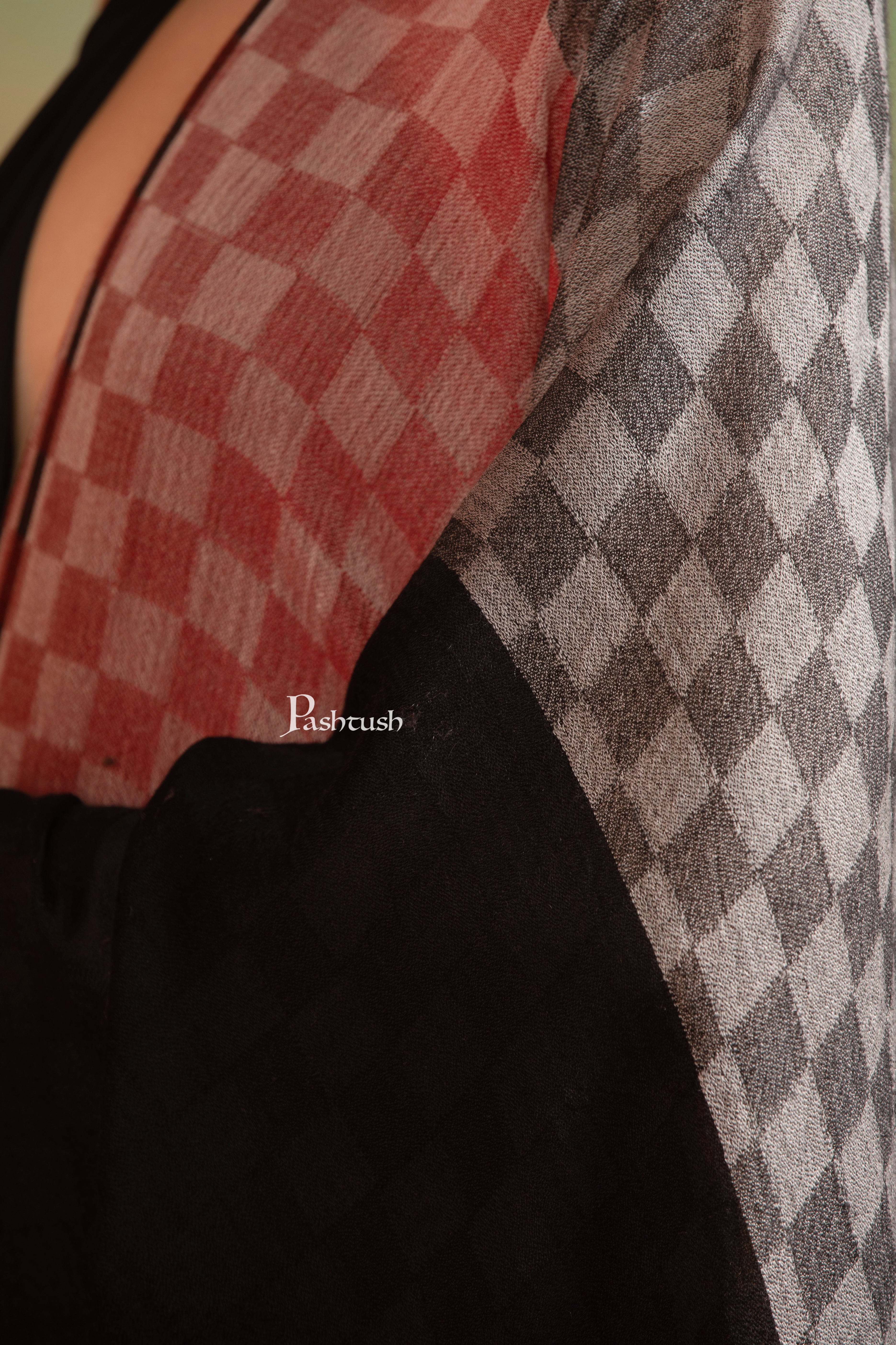Pashtush Womens Cashmere Stole,  Design, Multicolour - Image 2