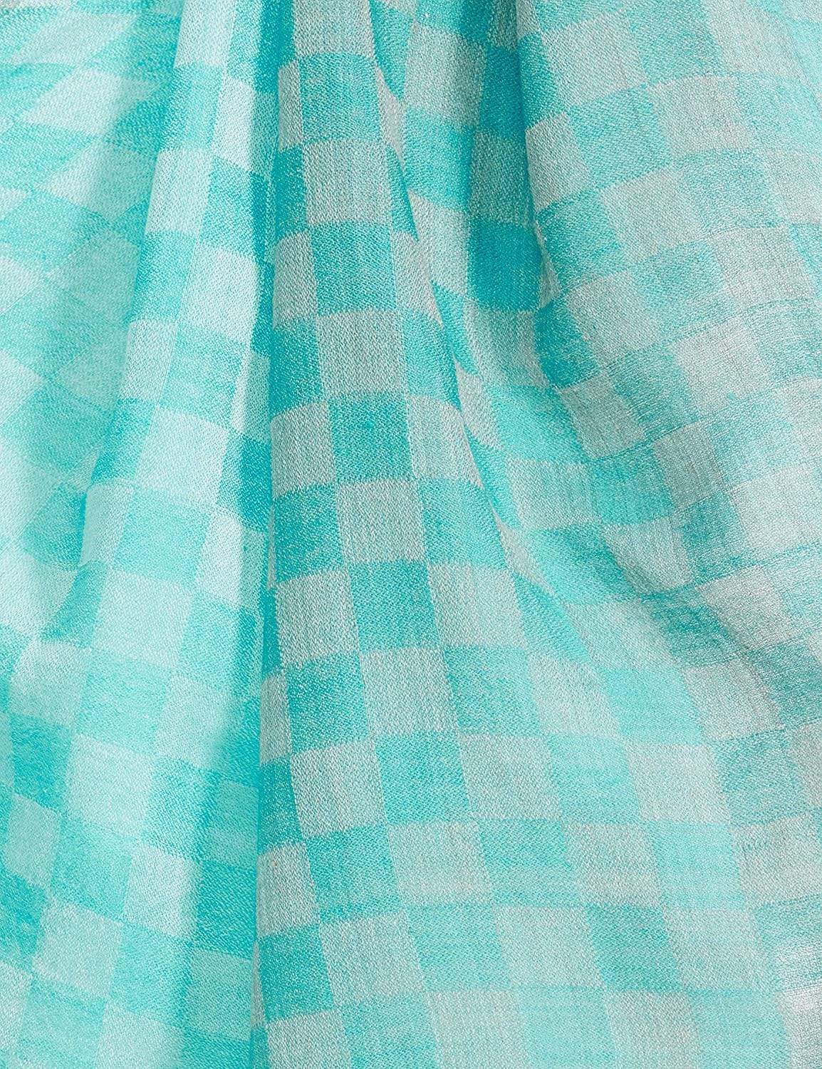 Pashtush Womens Cashmere Wool Scarf, Reversible Twin Coloured Scarf, Pacific Hues - Image 10