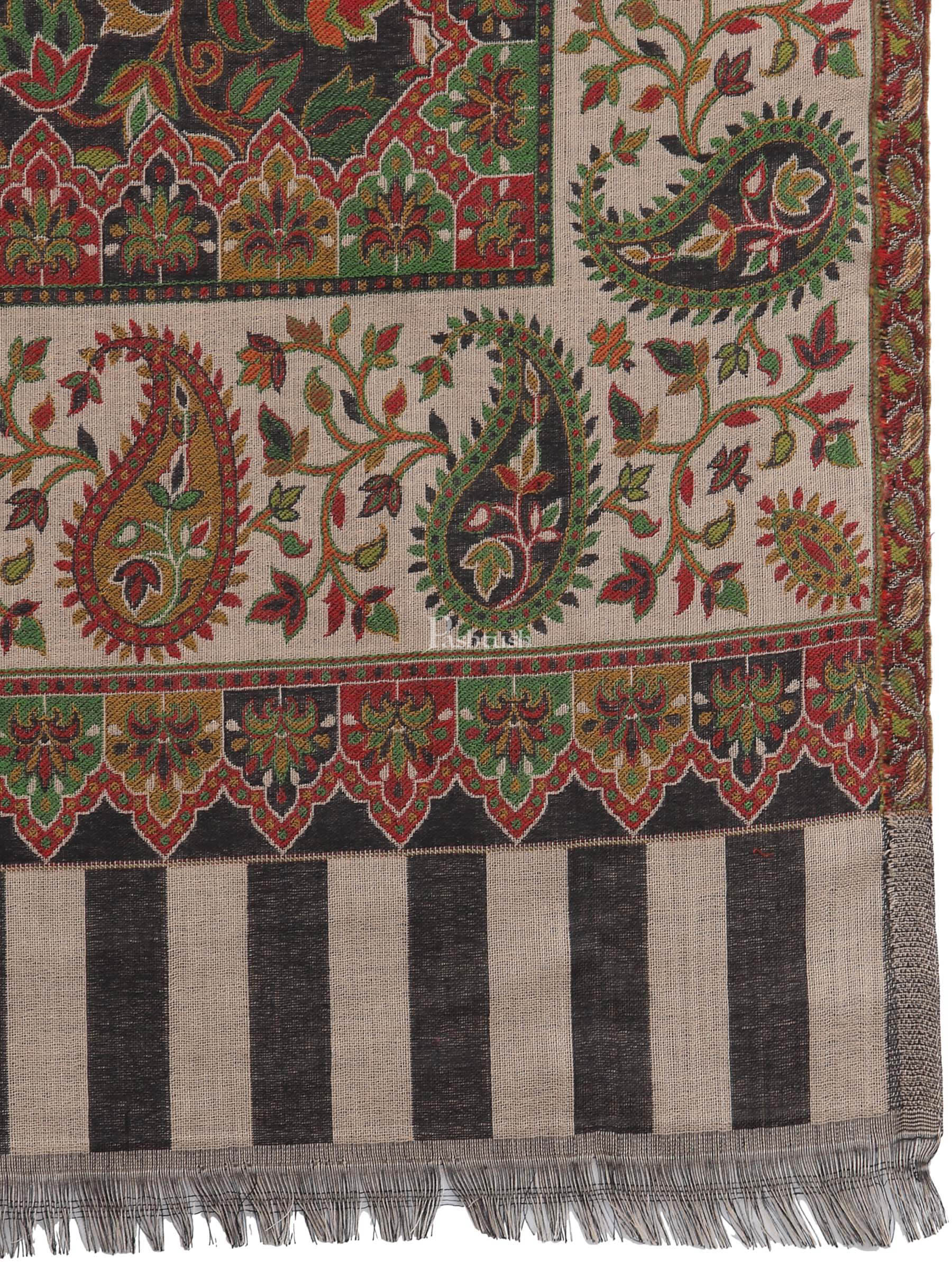 Pashtush Womens Ethnic Shawl, Faux Pashmina, Soft And Warm,Multicoloured - Image 2