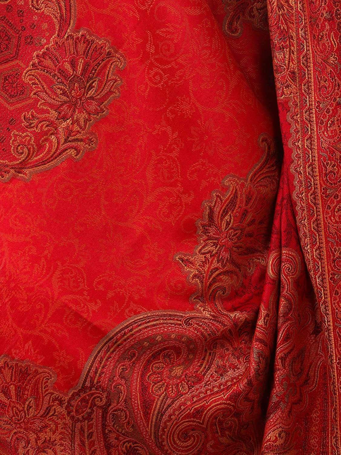 Pashtush Women'S Soft, Faux Pashmina Shawl Maroon - Image 2