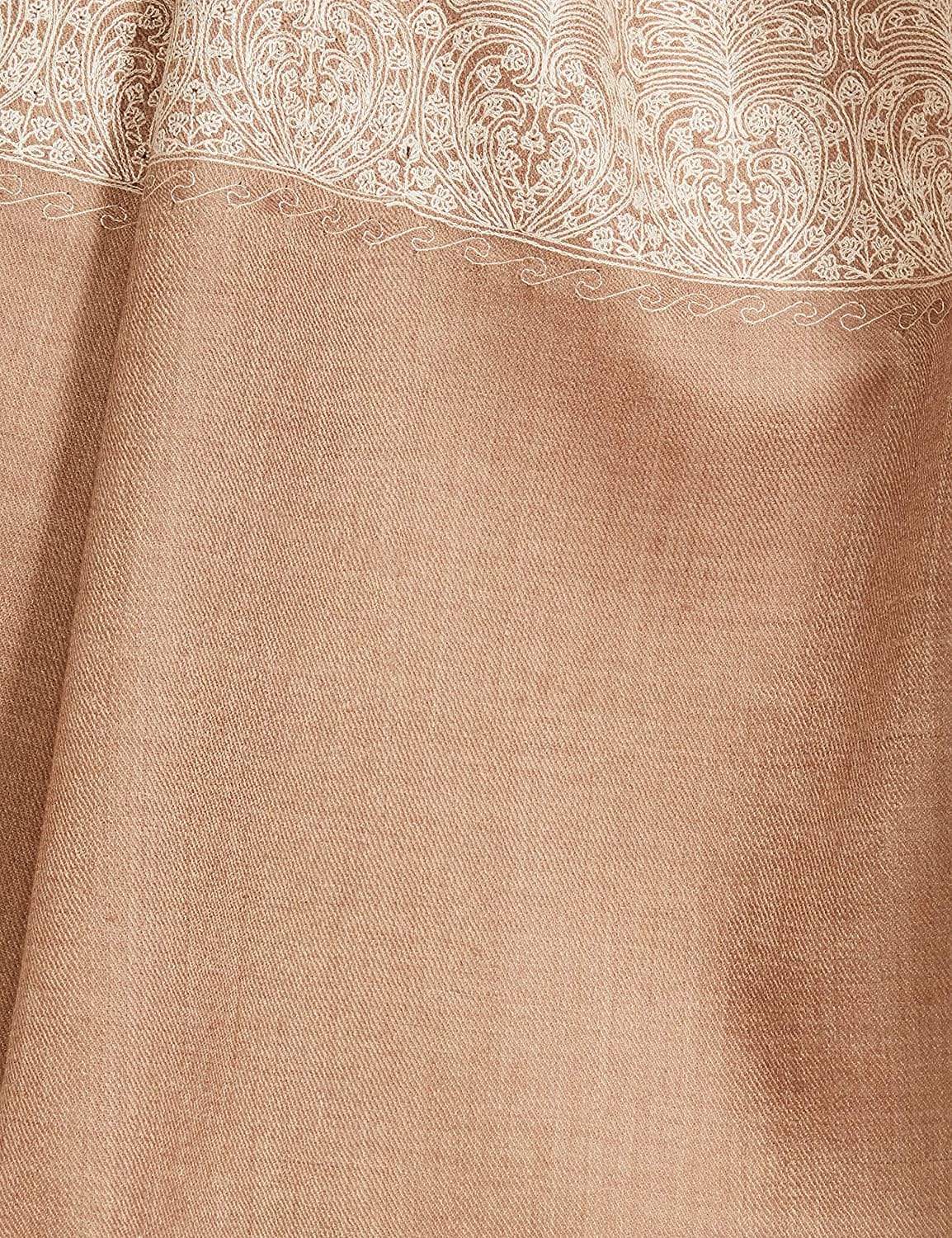 Pashtush Womens Shawl With Tone On Tone Embroidery, Soft And Warm - Image 5