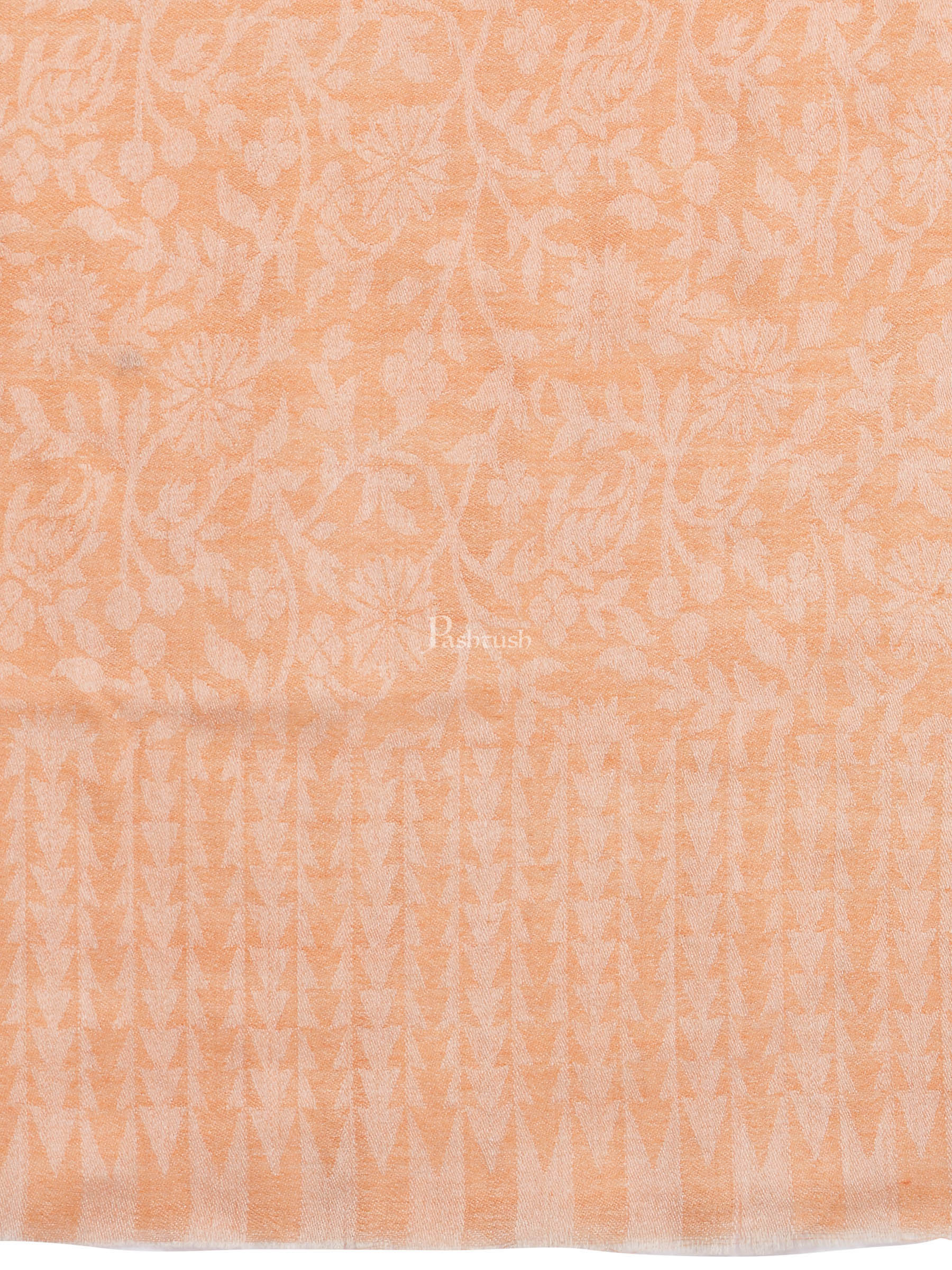 Pashtush Women'S Soft Fine Wool Floral Scarf, Soft And Warm - Image 2