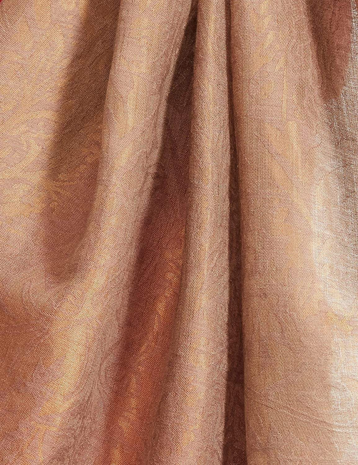 Pashtush Womens Twilight Collection, Jacquard Shawl, With Metallic Thread Weave, Fine Wool - Image 2